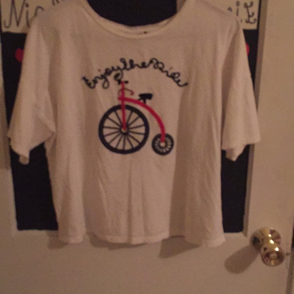 Crop top flawless cool day shirt